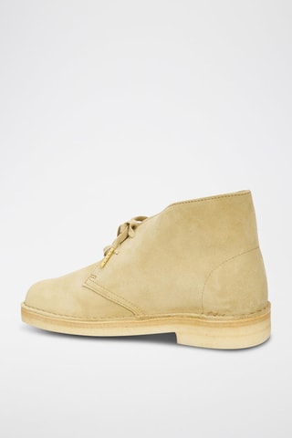 Bottines en nubuck Desert - Beige