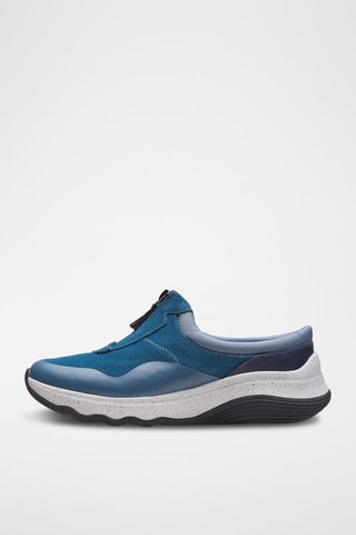 Slip-on en cuir Jaunt Way - Bleu
