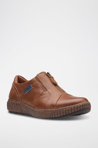 Baskets en cuir Magnolia - Marron