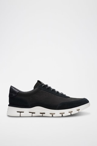 Baskets en cuir Nature X One - Noir