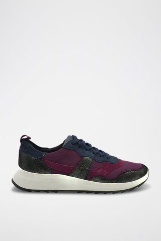 Baskets en cuir DashLite - Violet