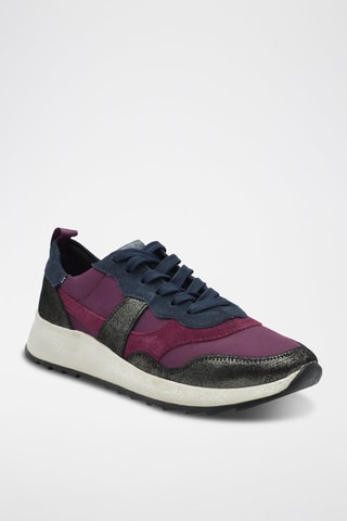 Baskets en cuir DashLite - Violet