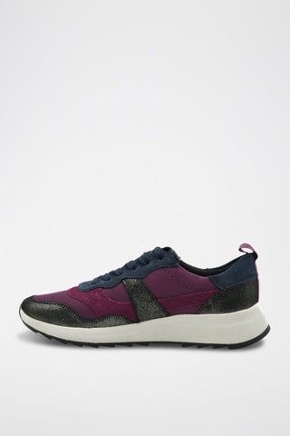 Baskets en cuir DashLite - Violet