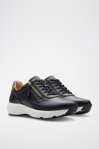 Baskets en cuir Tivoli - Noir