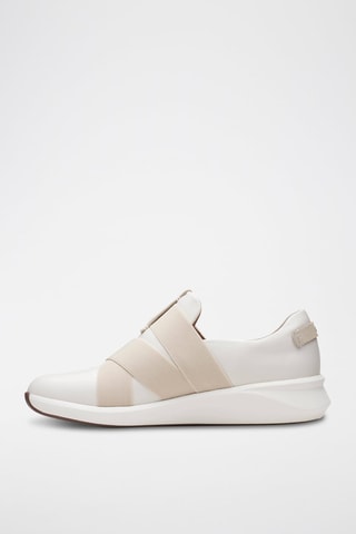 Baskets en cuir Un Rio - Blanc