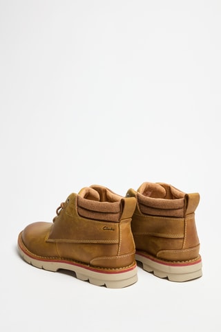 Baskets montantes en cuir Varick Heal - Marron