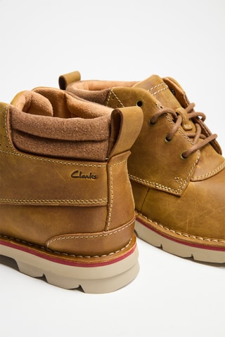 Baskets montantes en cuir Varick Heal - Marron
