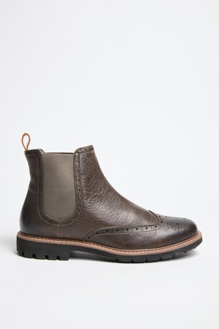 Bottines en cuir Batcombe Top - Marron