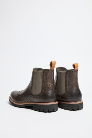 Bottines en cuir Batcombe Top - Marron