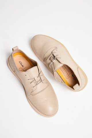Derbys en cuir Hale Lace - Beige