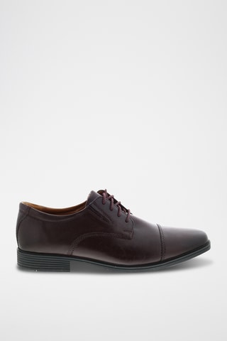 Derbys en cuir Tilden Cap - Marron