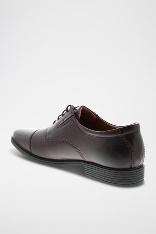 Derbys en cuir Tilden Cap - Marron