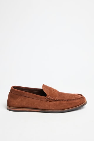 Mocassins en cuir Whitley Free - Marron