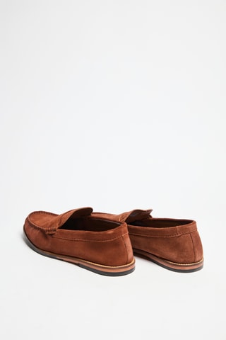 Mocassins en cuir Whitley Free - Marron