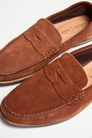 Mocassins en cuir Whitley Free - Marron