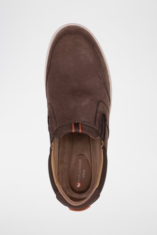 Baskets en nubuck Un Trail Step - Marron