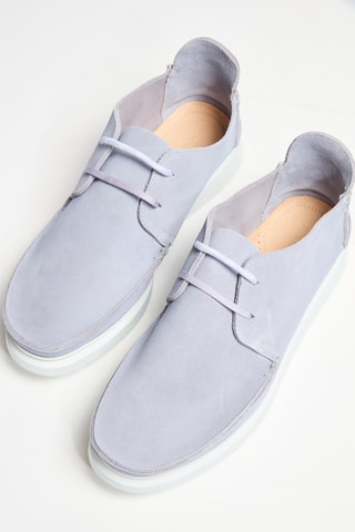 Derbys en cuir Seven - Ciel