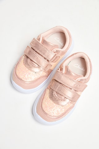 Baskets en cuir Ath Sonar T - Rose