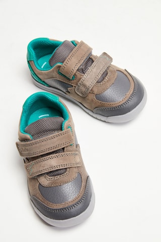 Baskets en cuir Rex Quest T - Gris