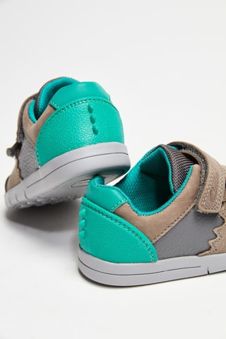 Baskets en cuir Rex Quest T - Gris