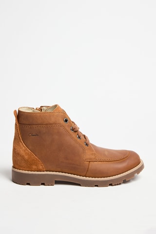 Bottines en cuir Heath Lace K - Camel