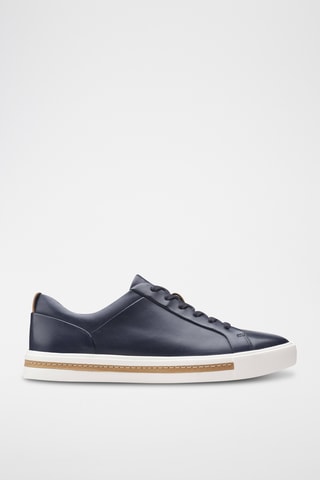 Baskets en cuir Un Maui Lace - Bleu marine
