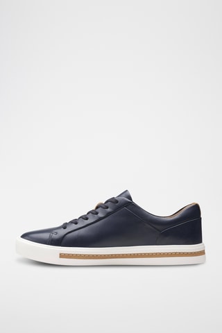 Baskets en cuir Un Maui Lace - Bleu marine