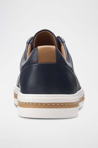 Baskets en cuir Un Maui Lace - Bleu marine