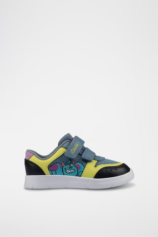 Baskets en cuir Ath Scare T - Bleu