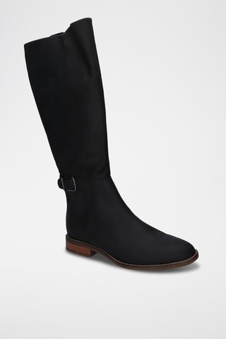 Bottes en cuir Brean Hi - Noir