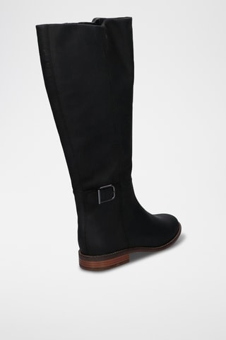 Bottes en cuir Brean Hi - Noir