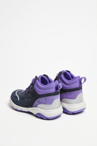 Baskets montantes en cuir Rockracegtx K - Bleu marine
