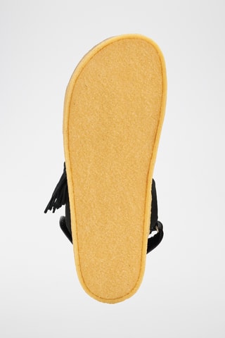 Sandales plateformes en nubuck Crepe Sndl - Noir