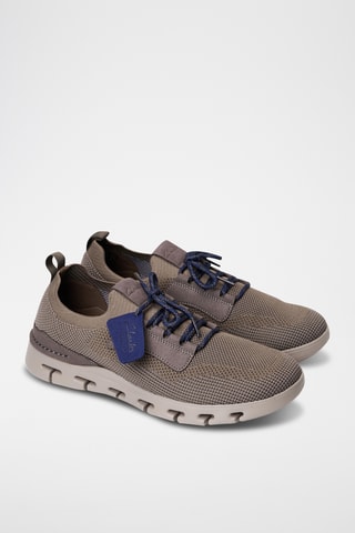 Baskets en nubuck Nature X Lo - Taupe