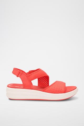 Sandales compensées Drift Fern - Rouge