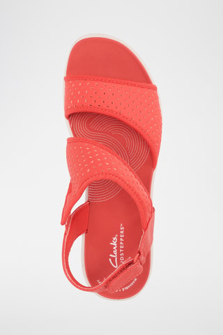Sandales compensées Drift Fern - Rouge