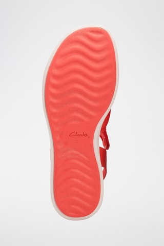 Sandales compensées Drift Fern - Rouge