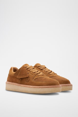 Baskets en cuir suédé Sandford - Marron