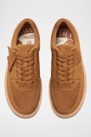 Baskets en cuir suédé Sandford - Marron