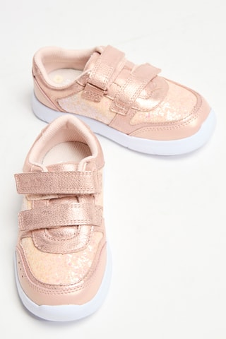 Baskets en cuir Ath Sonar T - Rose