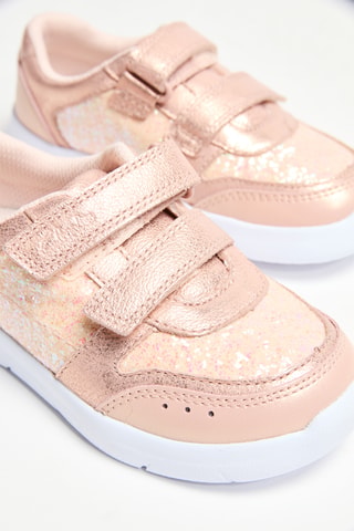 Baskets en cuir Ath Sonar T - Rose