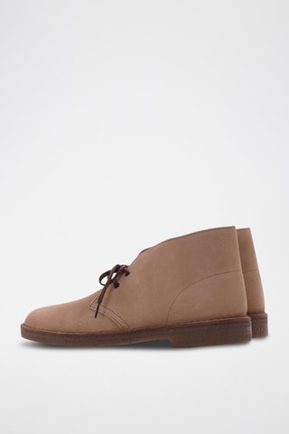 Bottines en nubuck Desert - Marron clair
