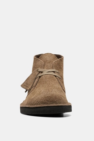 Bottines en nubuck Desert - Gris foncé