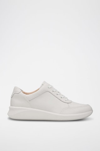 Baskets en cuir Un Rio - Blanc