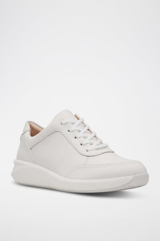 Baskets en cuir Un Rio - Blanc