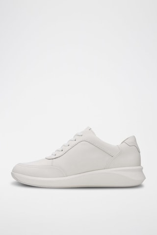 Baskets en cuir Un Rio - Blanc