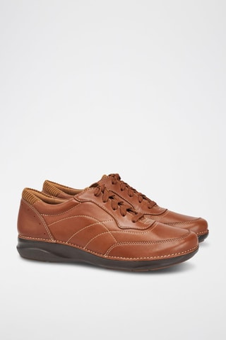 Baskets en cuir Appley - Marron