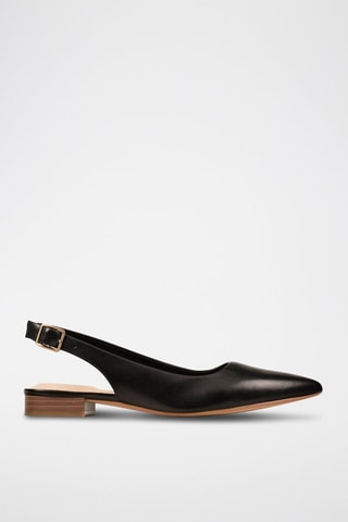 Ballerines en cuir Laina15 Sling - Noir