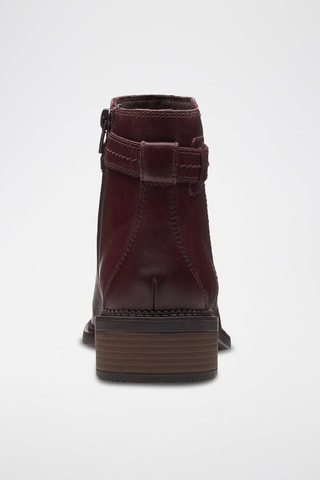 Bottines en cuir Maye Ease - Bordeaux