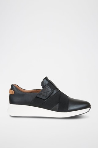 Baskets en cuir Un Rio - Noir